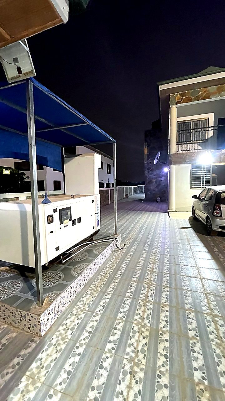Backup power equipment for reliable utilities at Jeffston Court Hostel